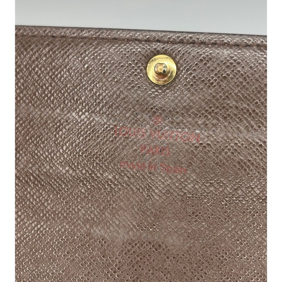 Louis Vuitton Damier Ebene Canvas Long Wallet Zippy #72 - Picture 11 of 15